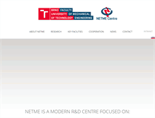 Tablet Screenshot of netme.cz